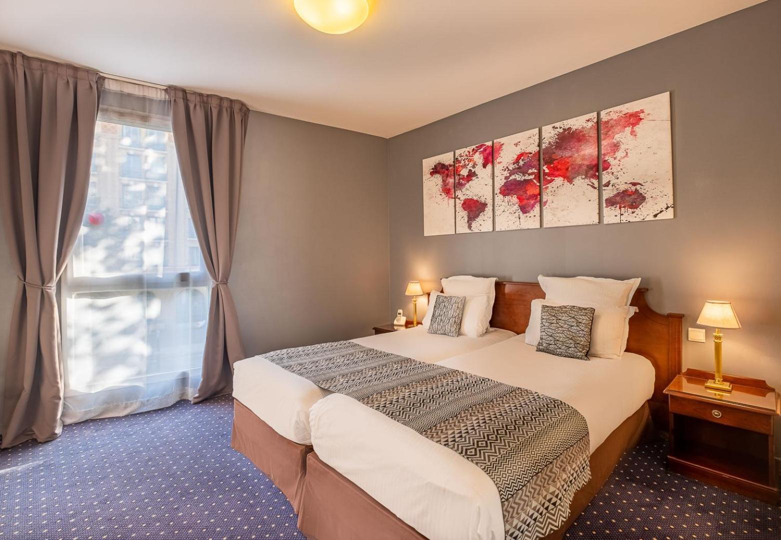 Superior Double Room Two Single Beds