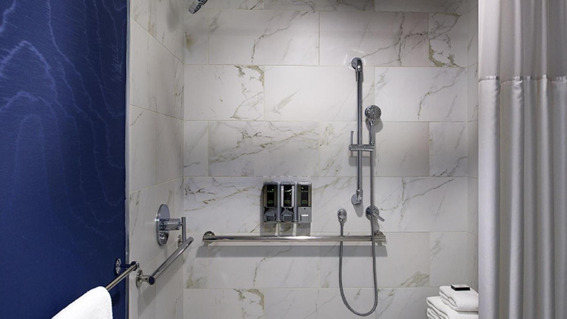 King Room with Roll-In Shower - Disability Access