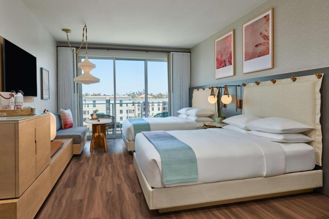 Two Queen Beds with City View