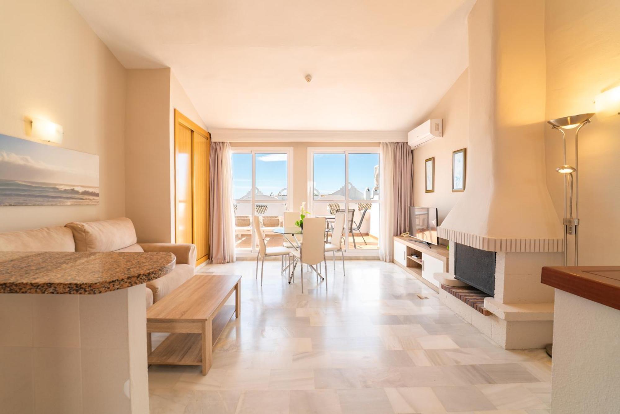 One-Bedroom Apartment with Terrace
