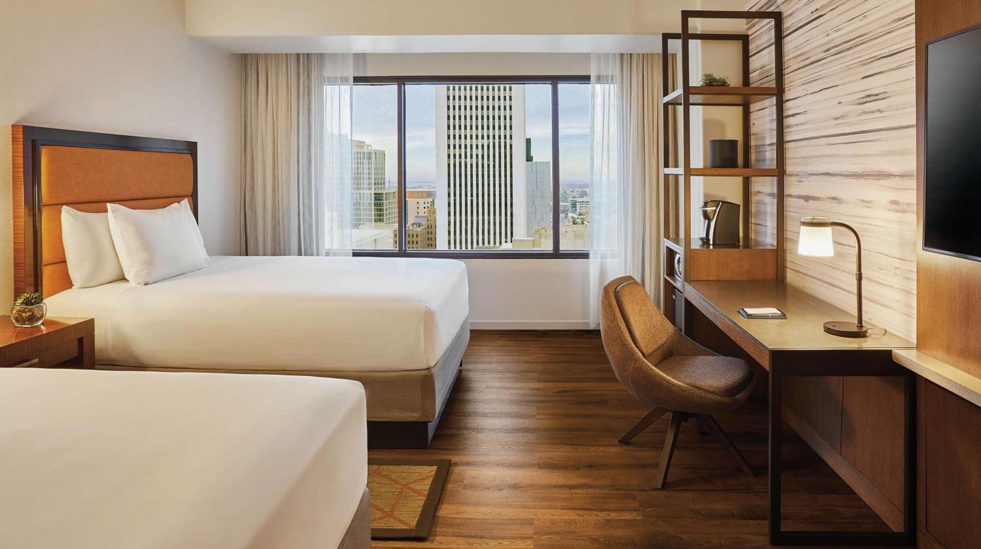 Queen Room with Two Queen Beds and City View