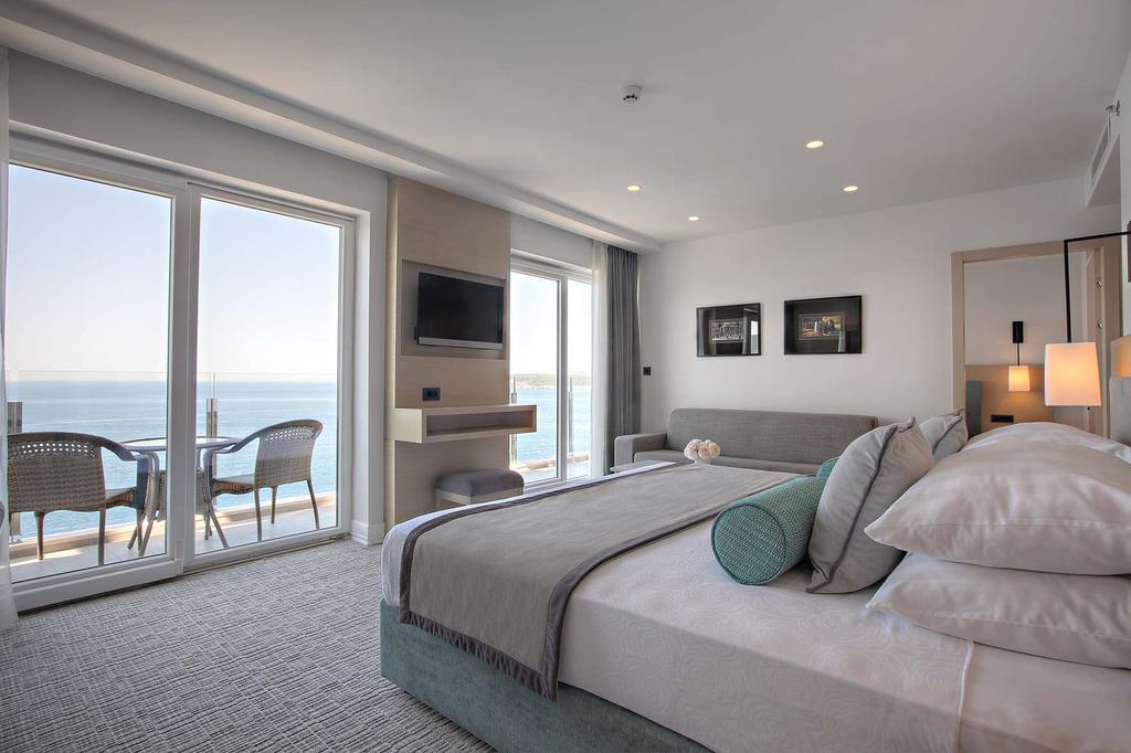 Premium Family Suite with Balcony and Sea View