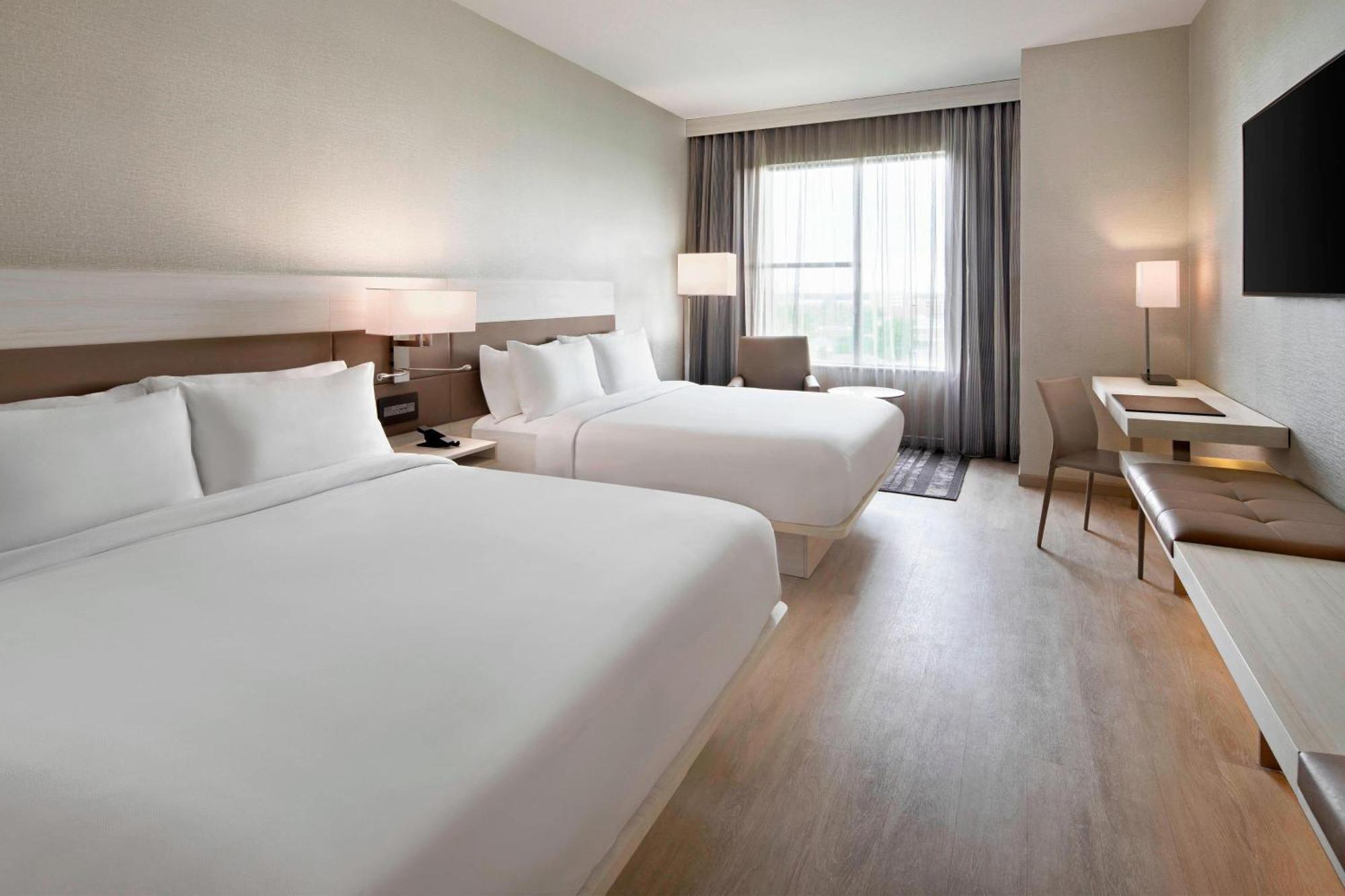 Queen Room with Two Queen Beds and Campus View