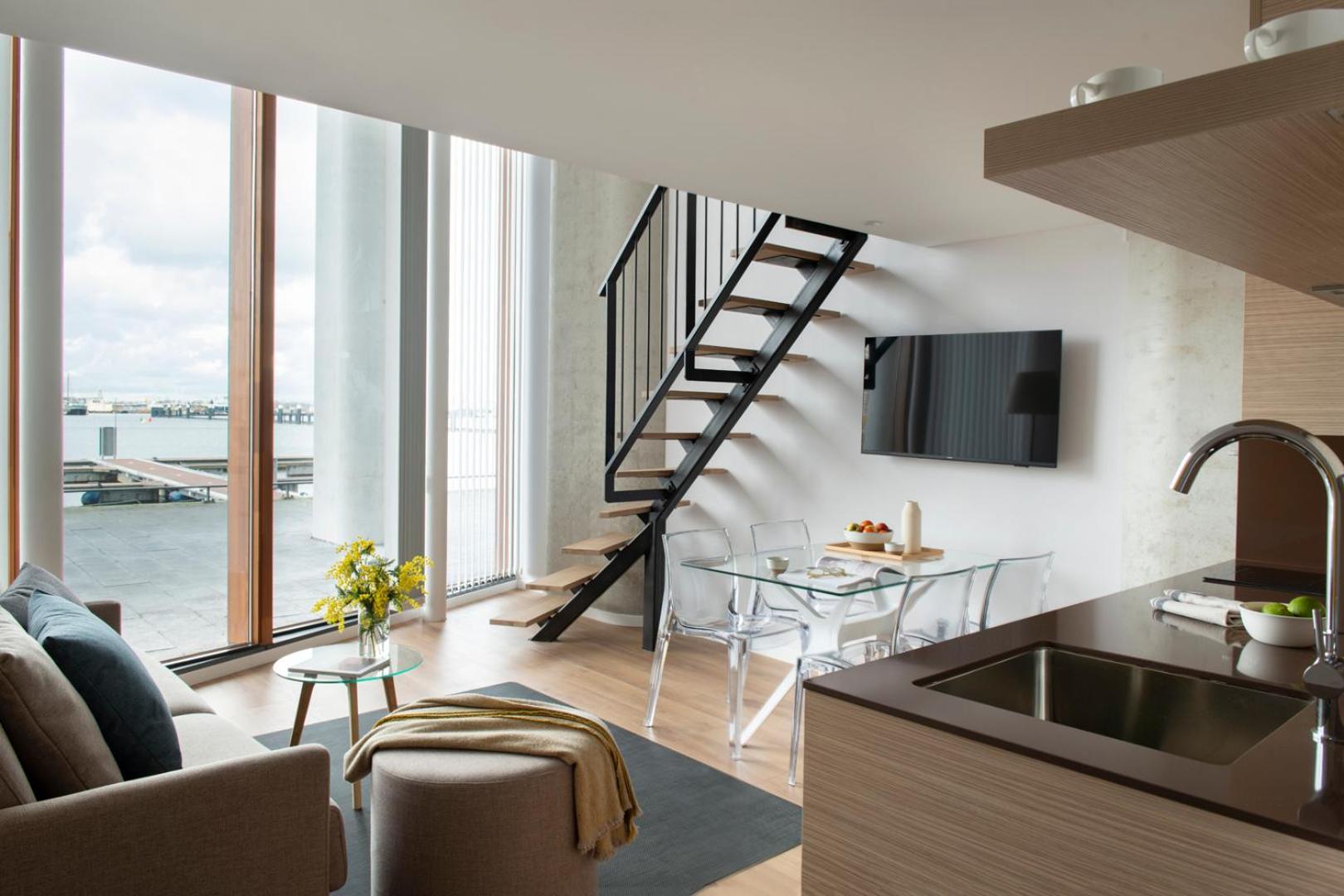 Two-Bedroom Apartment with River View