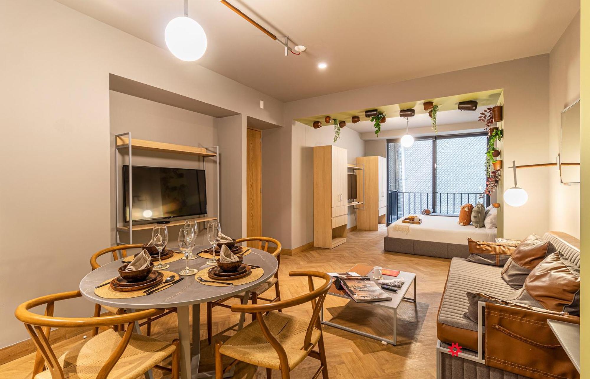 One bedroom apartment with balcony