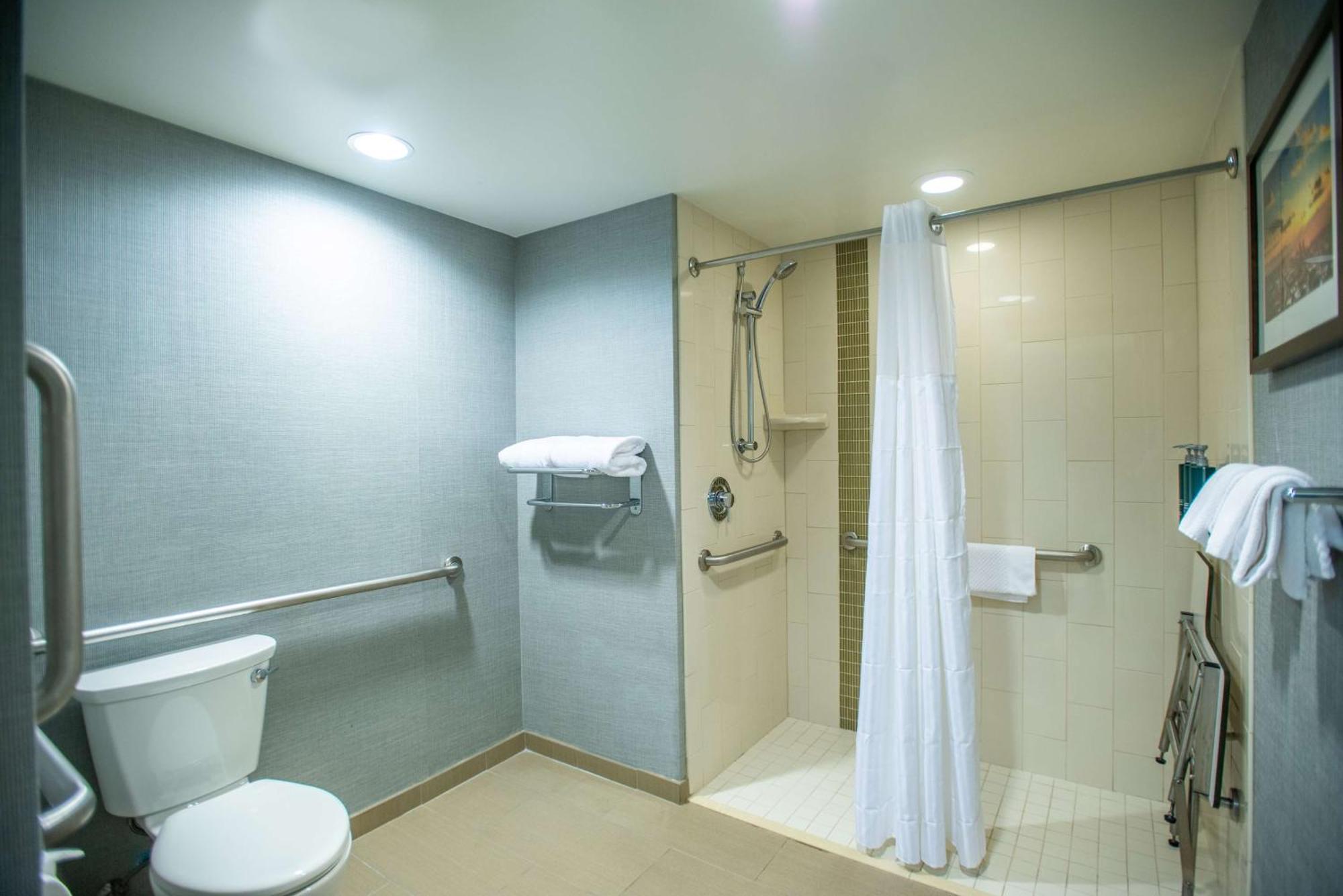 King Room with Roll-In Shower - Mobility/Hearing Access
