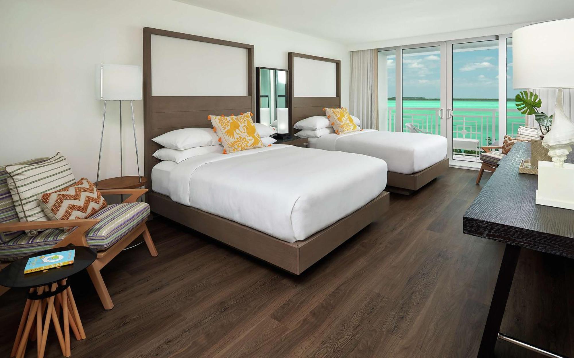 Waterfront Queen Room with Two Queen Beds and Terrace