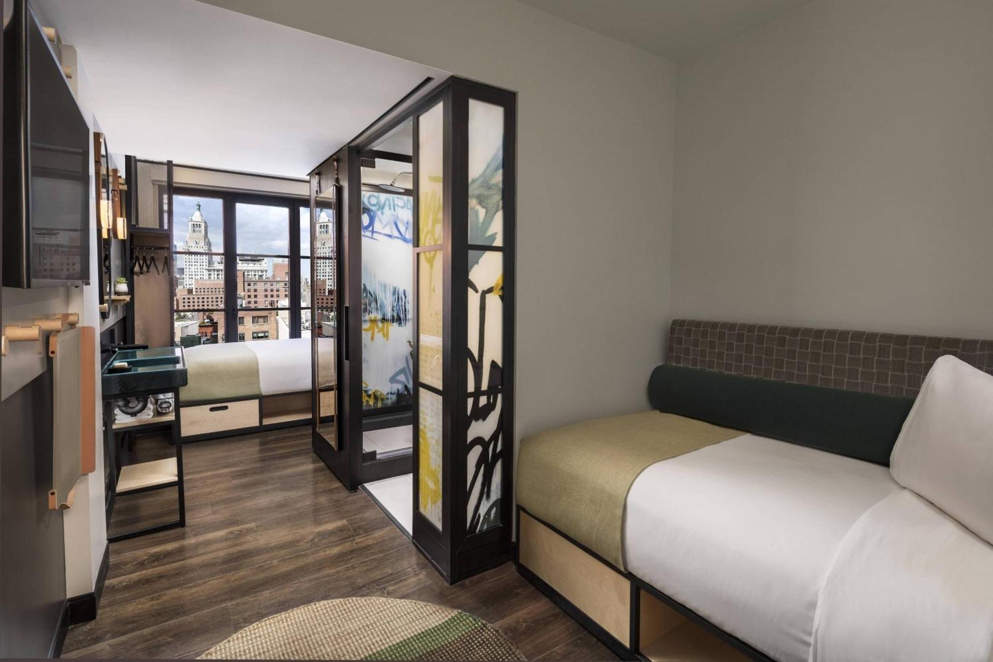 Queen Room with One Queen Bed and One Twin Bed