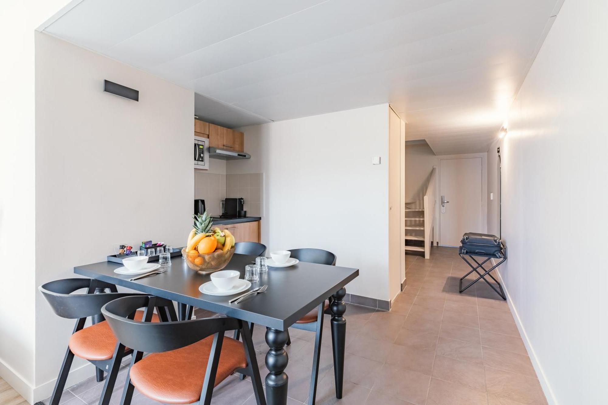 Two-Bedroom Souplex Apartment
