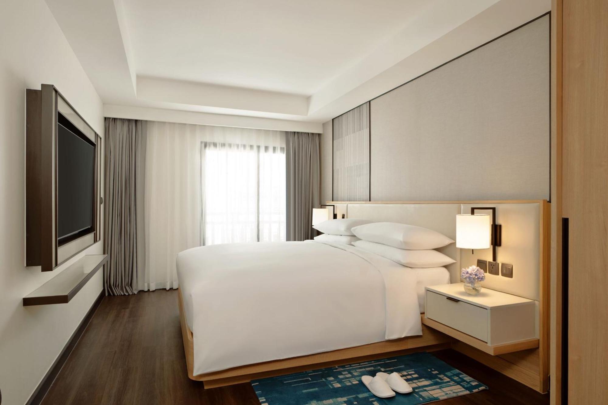 Two-Bedroom Apartment with One King Bed and Two Double Beds