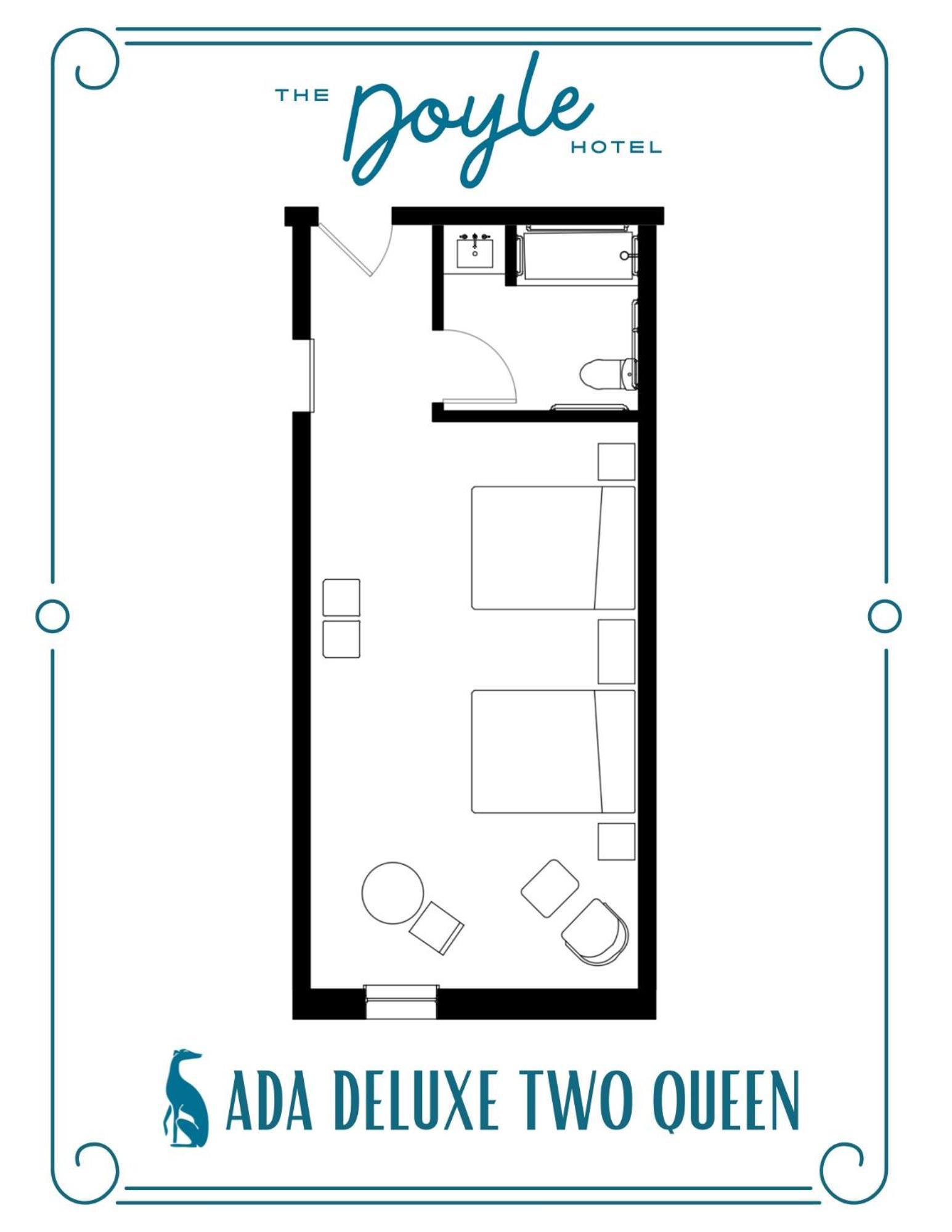 Queen Room with Two Queen Beds - Disability Access