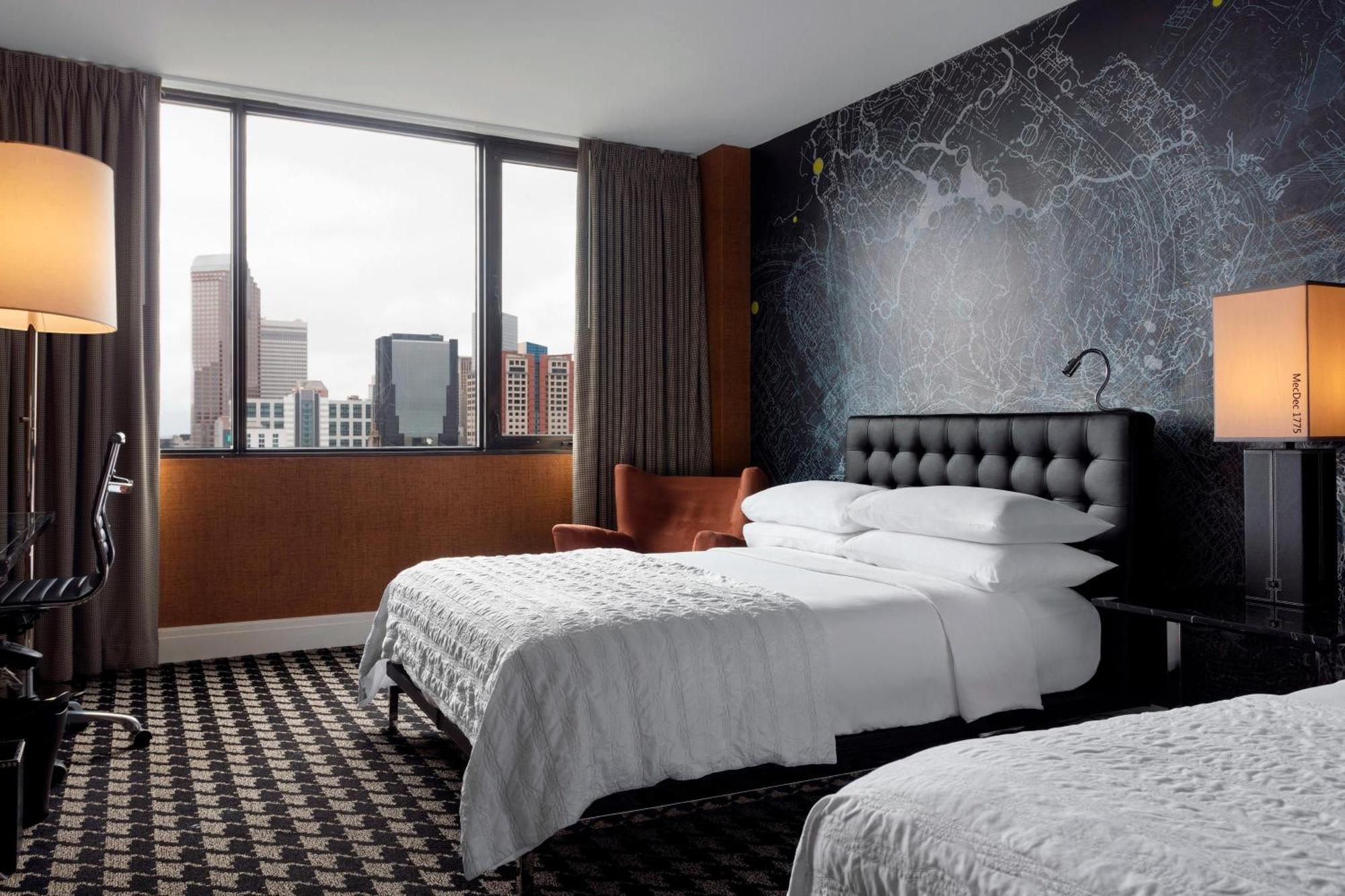 Guest room, 2 Double, City view, 6th - 15th floor