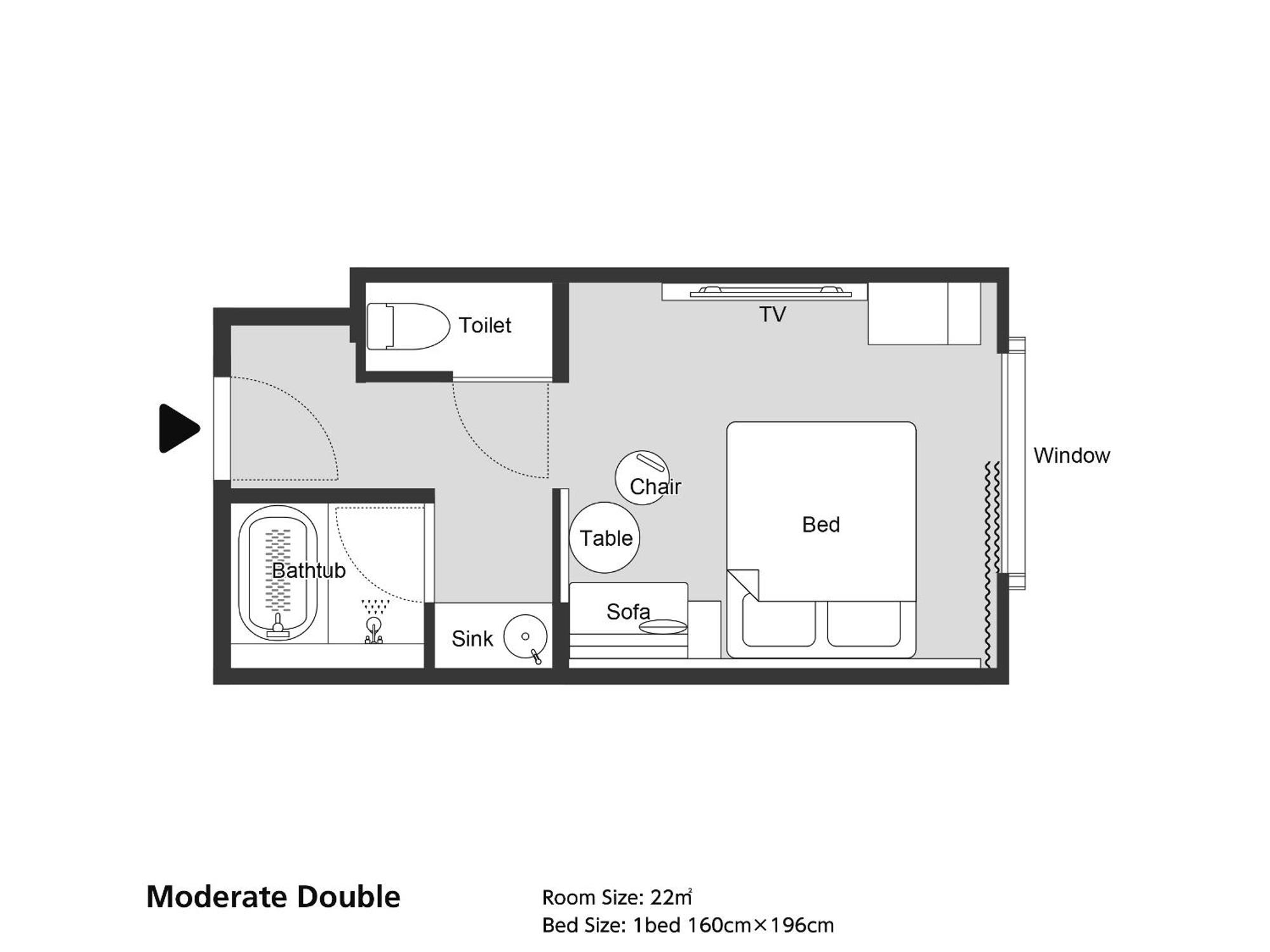 Moderate Double Room