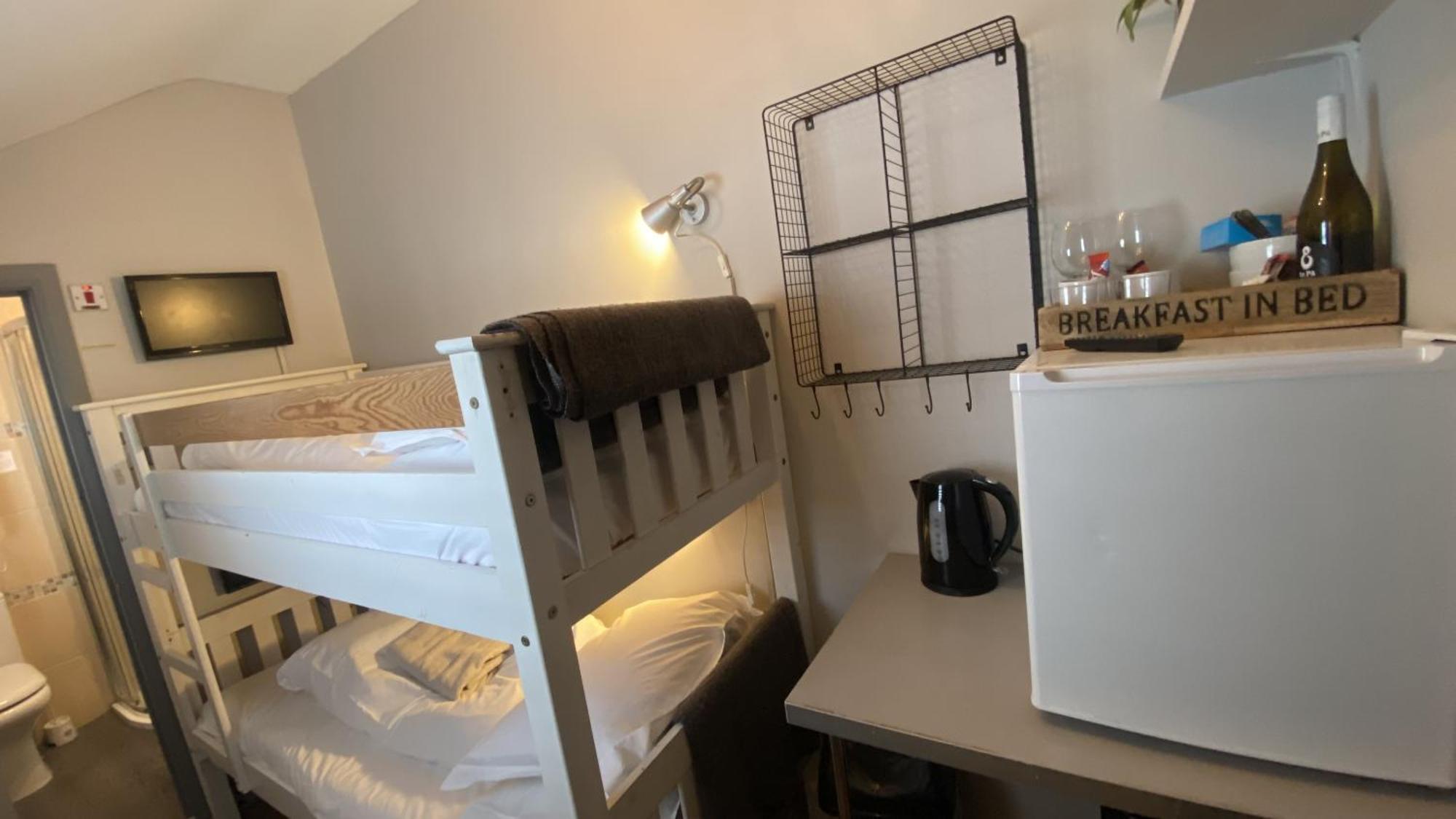 Twin Bunk Beds- Compact Room