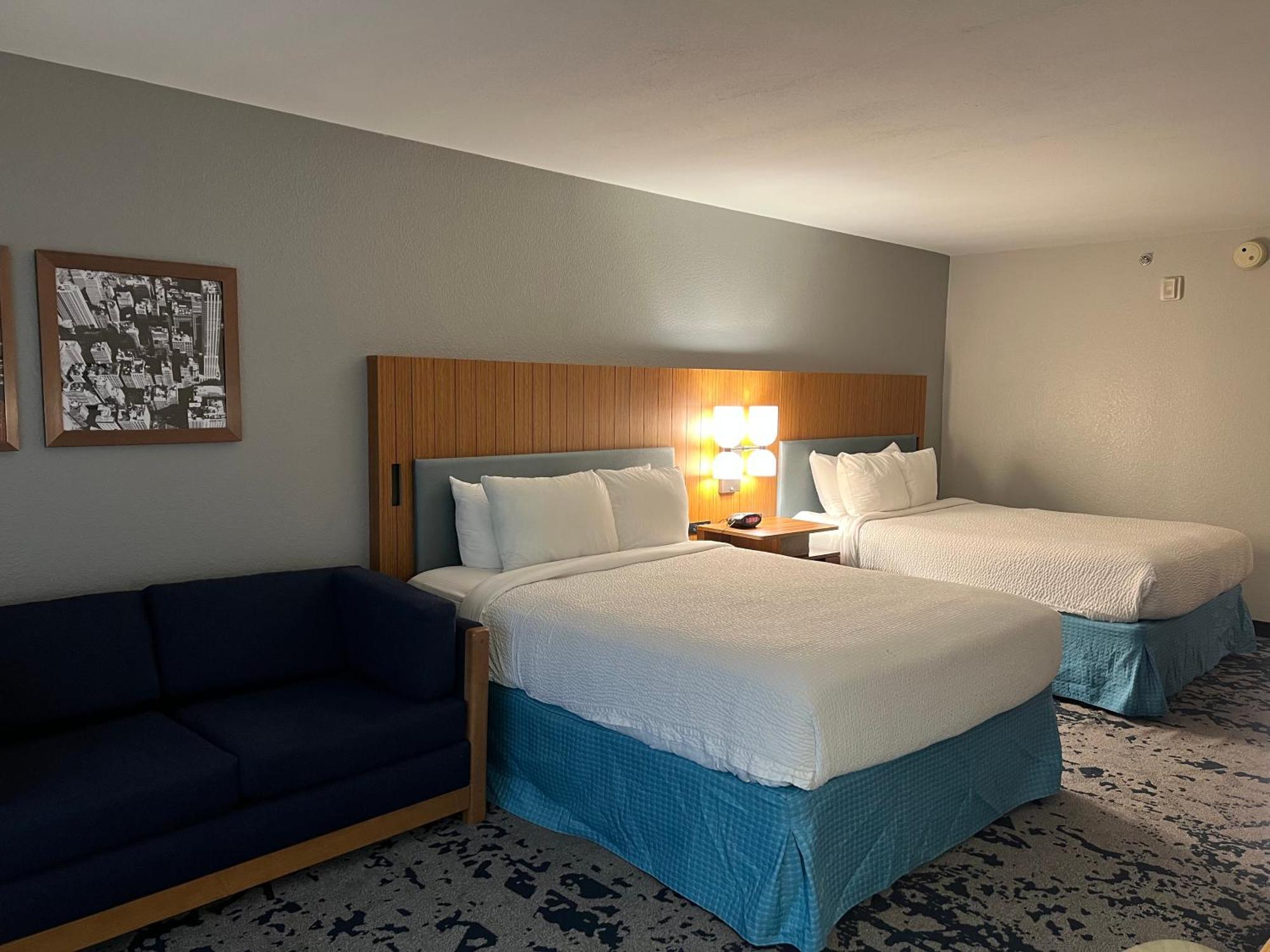Queen Suite Two Queen Beds Sofa bed Non Smoking or Interior Corridor