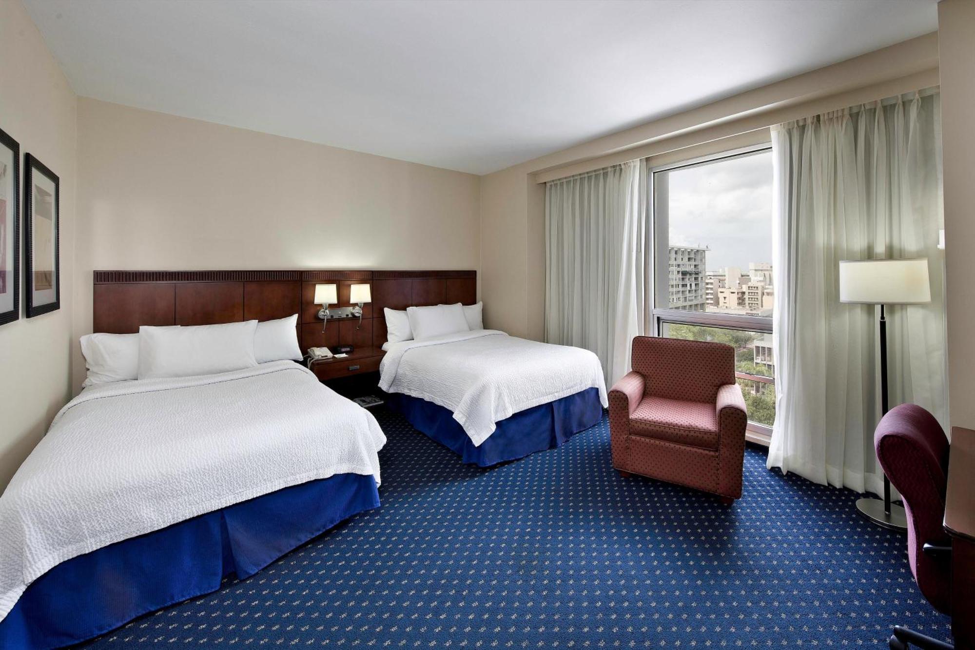 Double Room with Two Double Beds - Hearing Accessible