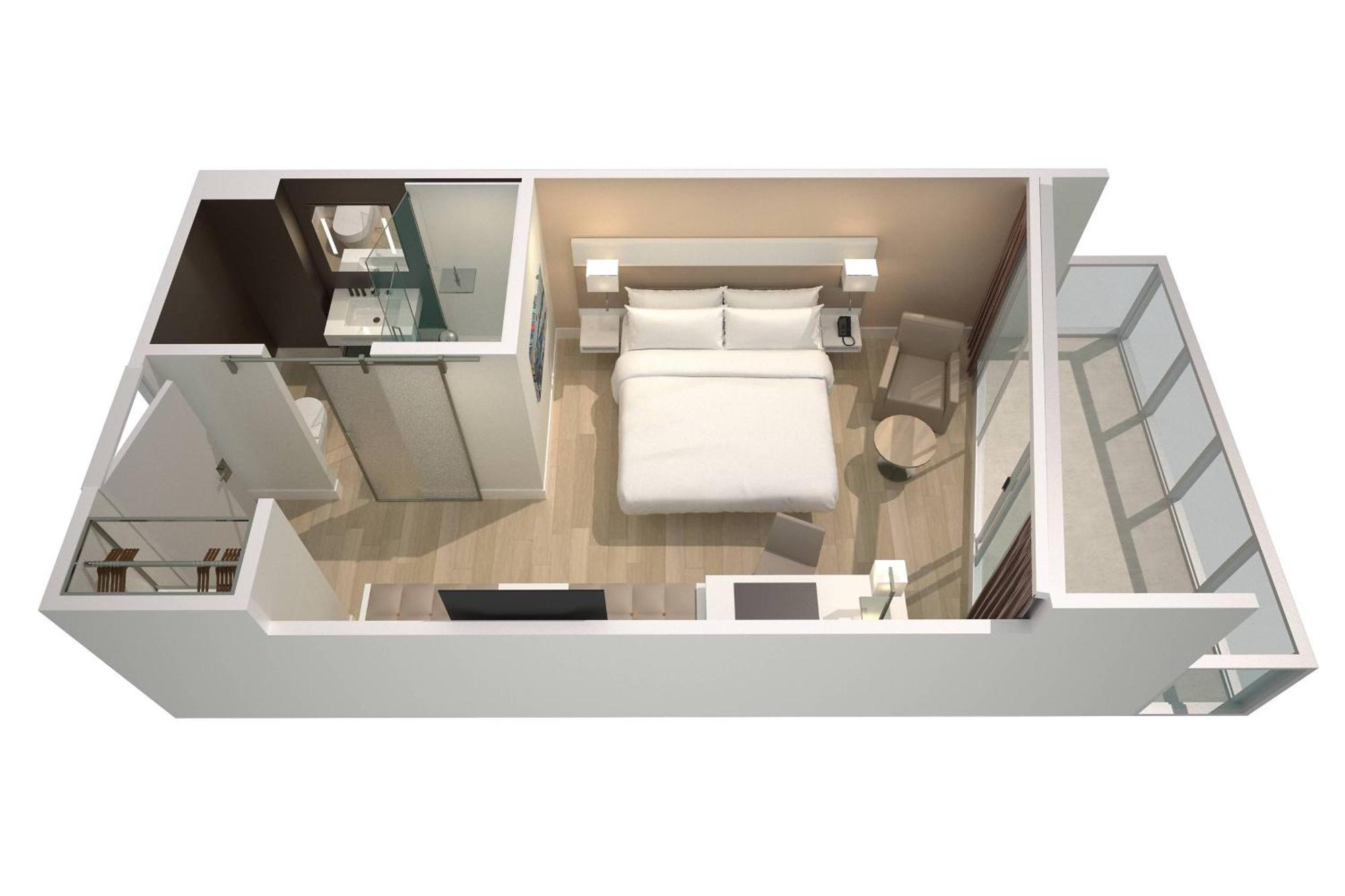 Deluxe King Room Balcony