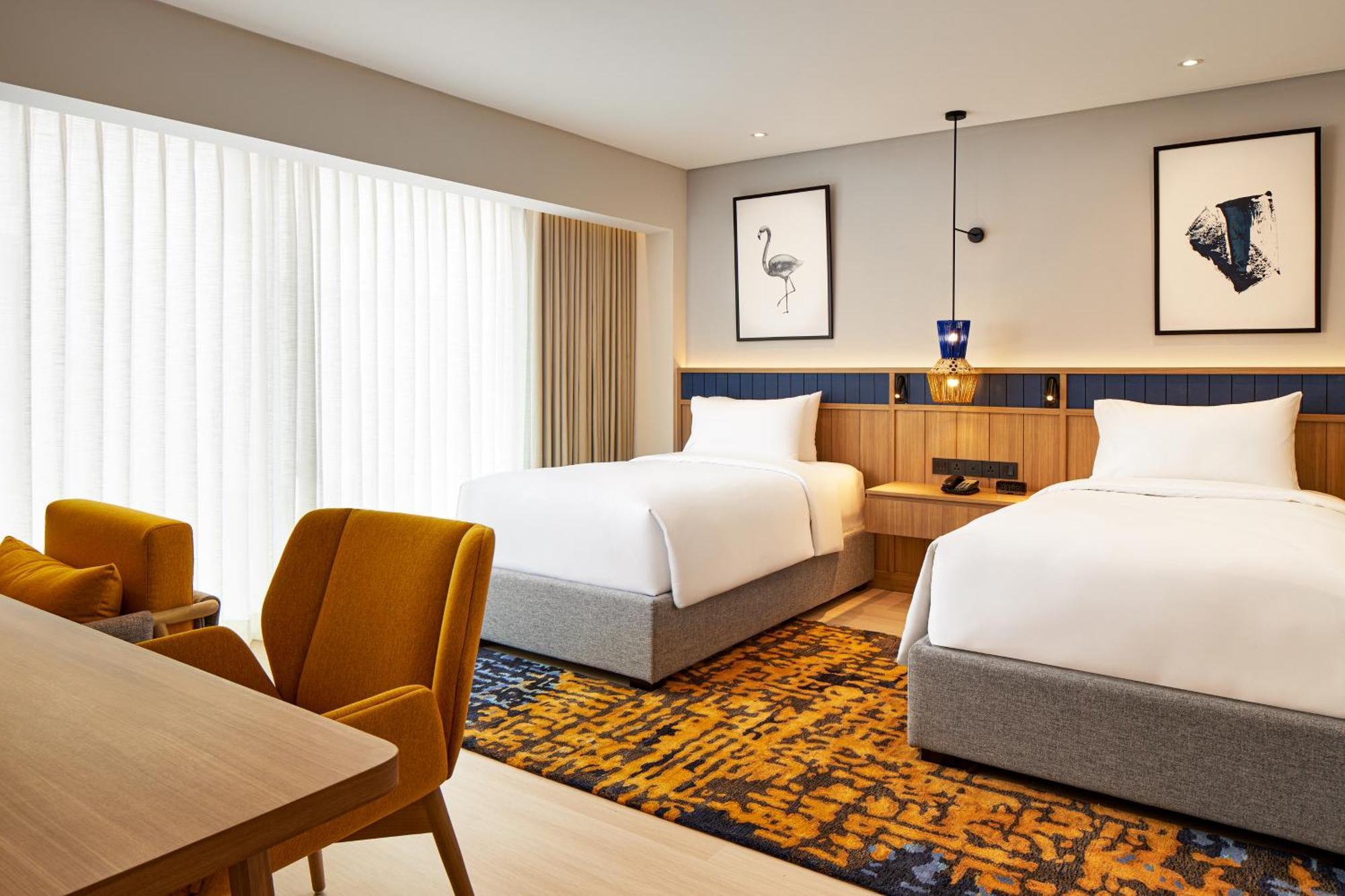 Deluxe Twin Room with Pool View