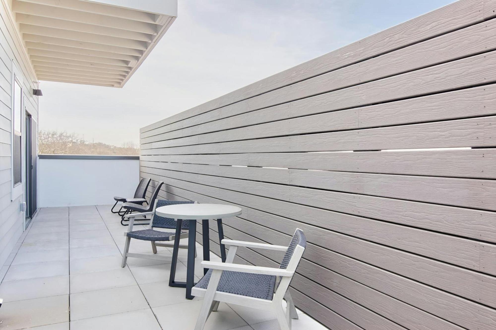 Two-Bedroom Apartment Balcony