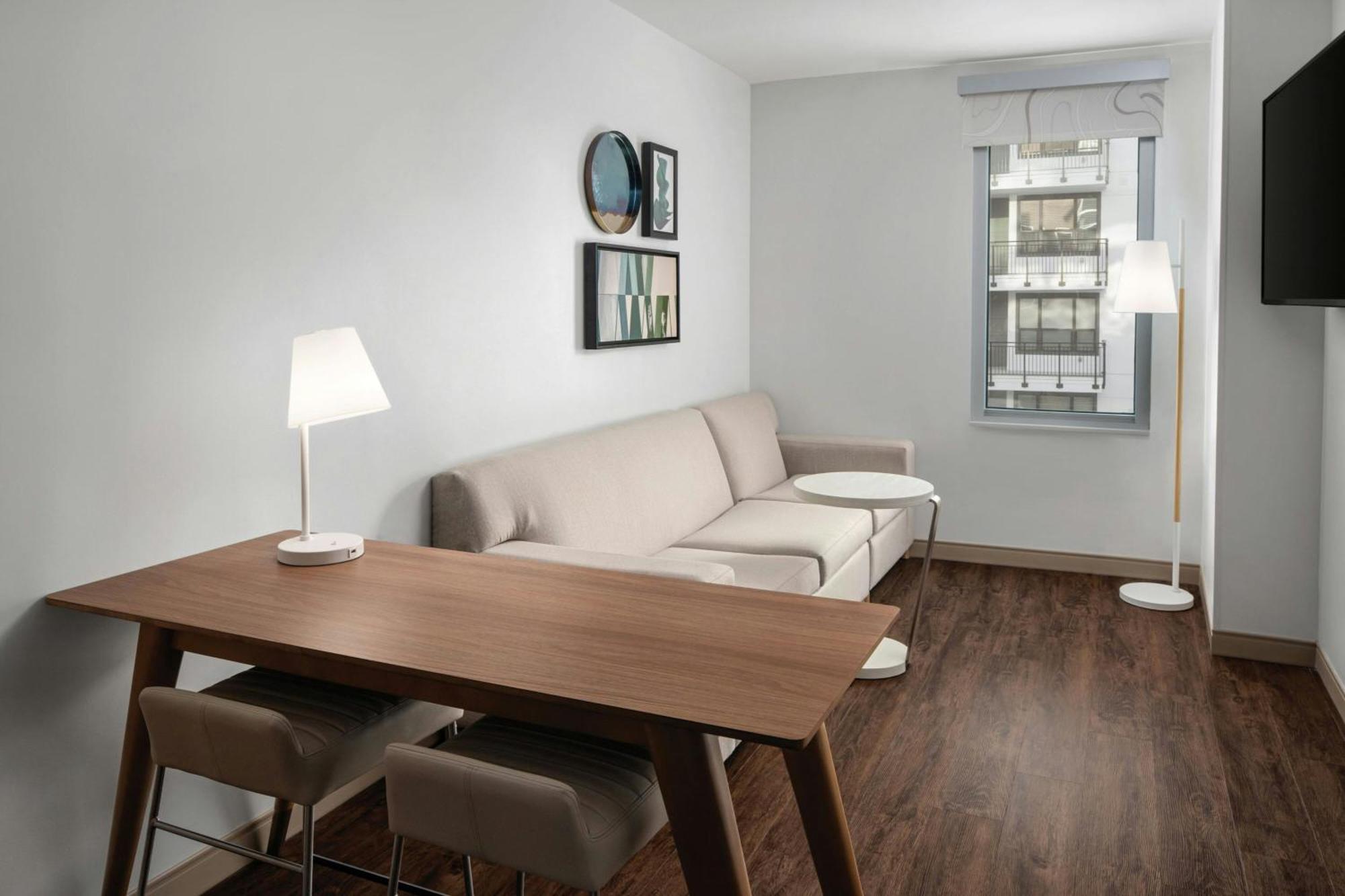One-Bedroom King Suite with Sofa Bed and River View