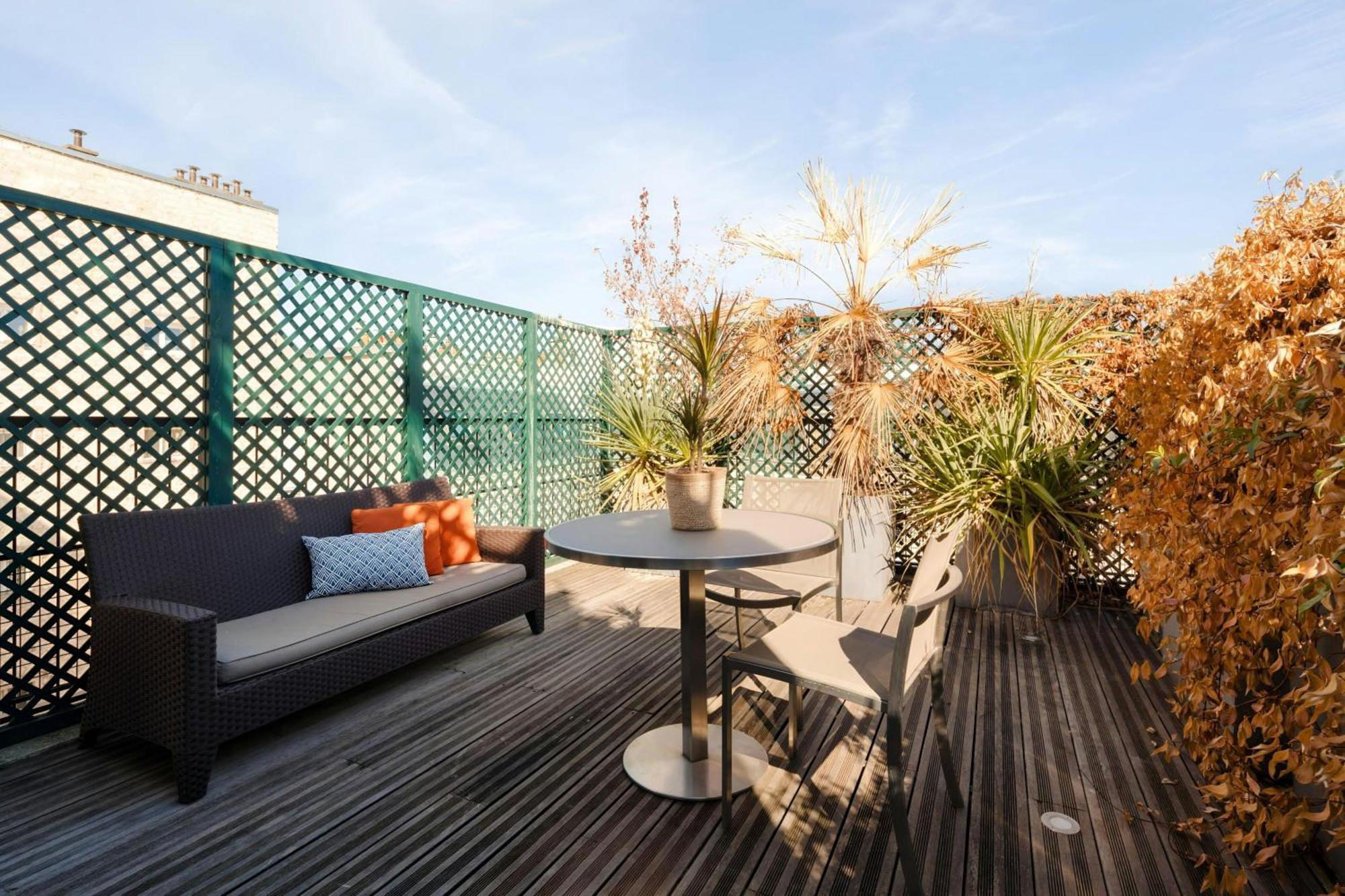 Chambre Deluxe avec kitchenette et terrasse