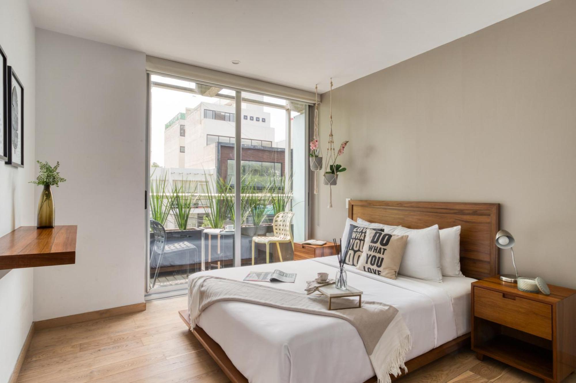 Two-Bedroom Apartment with Balcony