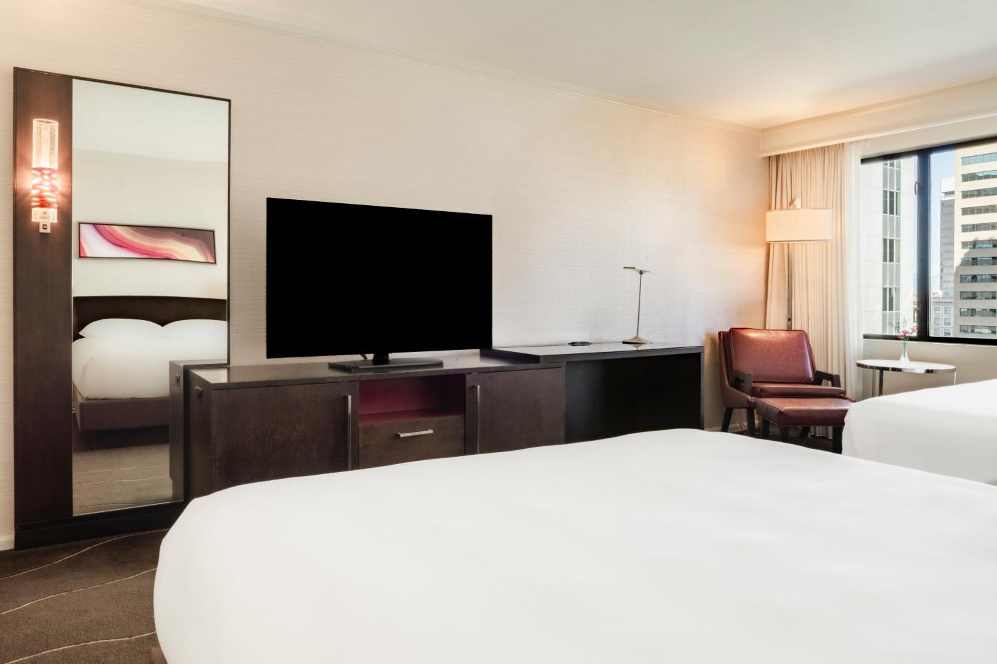 Queen Room with Two Queen Beds and City View