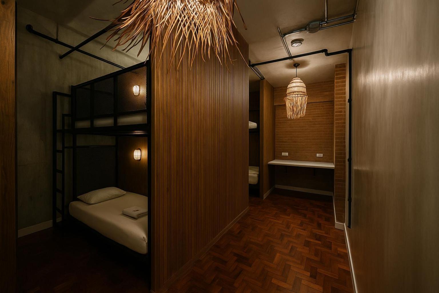 Bed in 8-Bed Mixed Dormitory Room