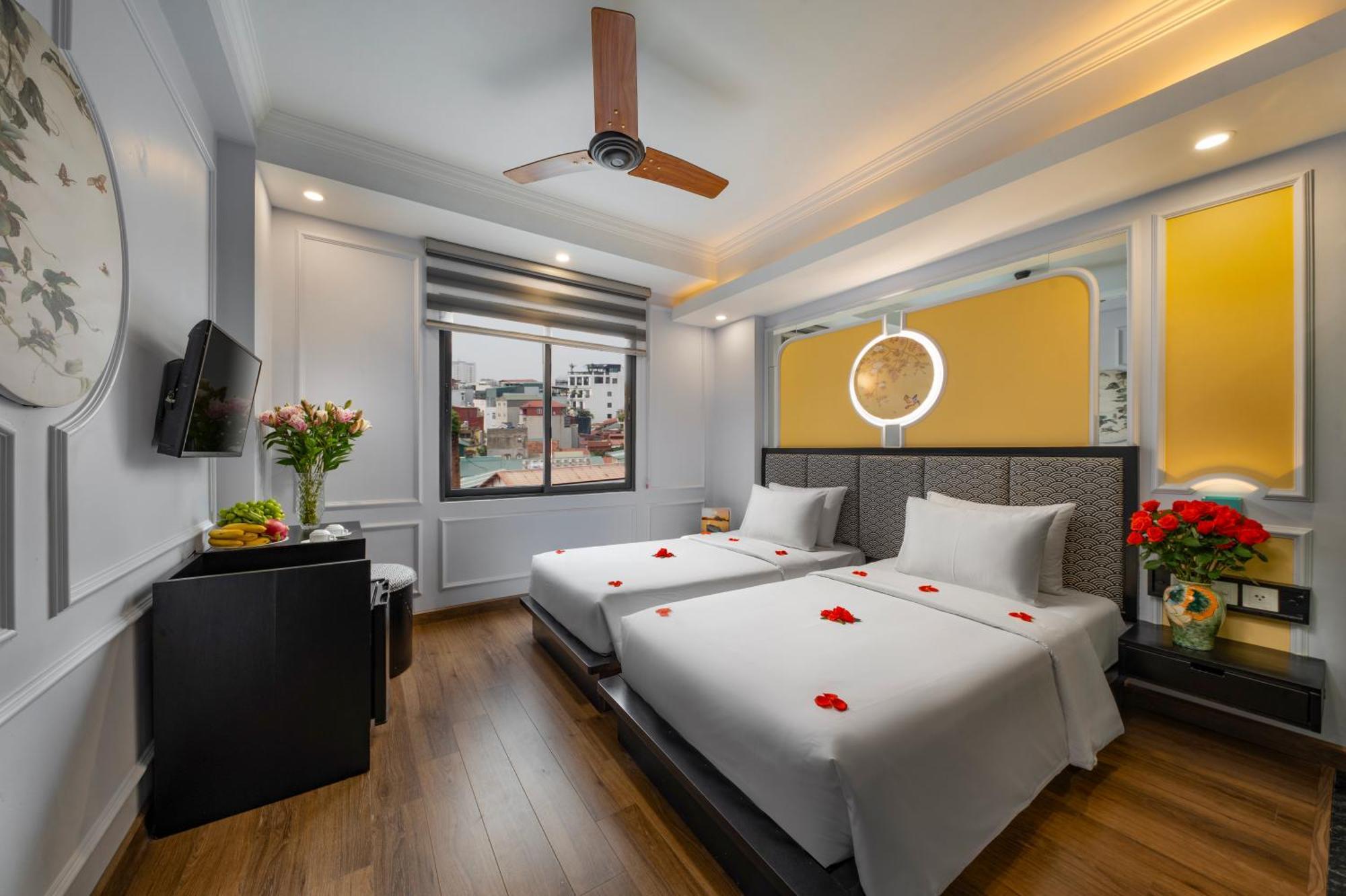 Double or Twin Room with View