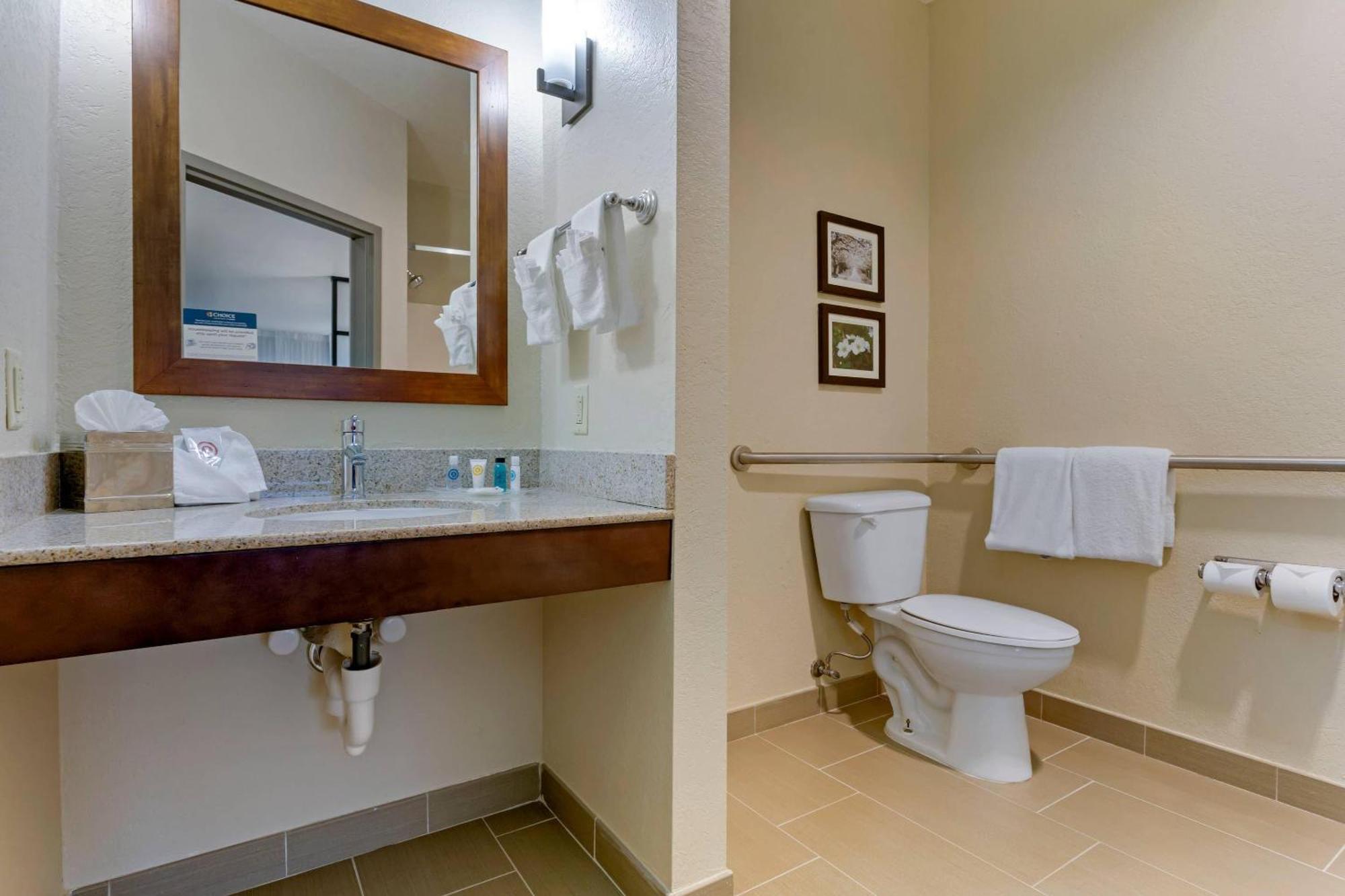 King Suite with Roll in Shower - Accessible/Non-Smoking