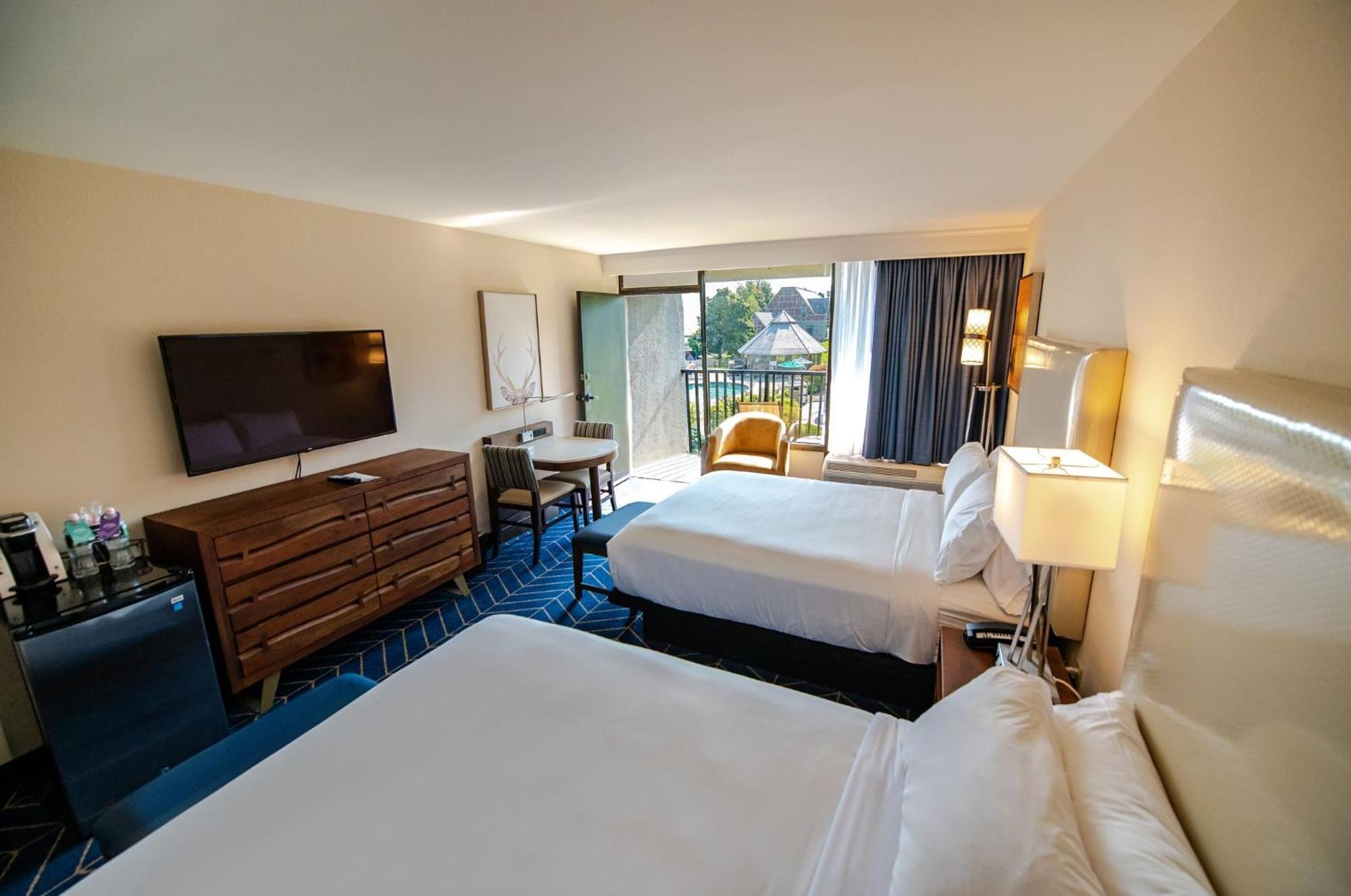 Standard Queen Room with Two Queen Beds and Pool View