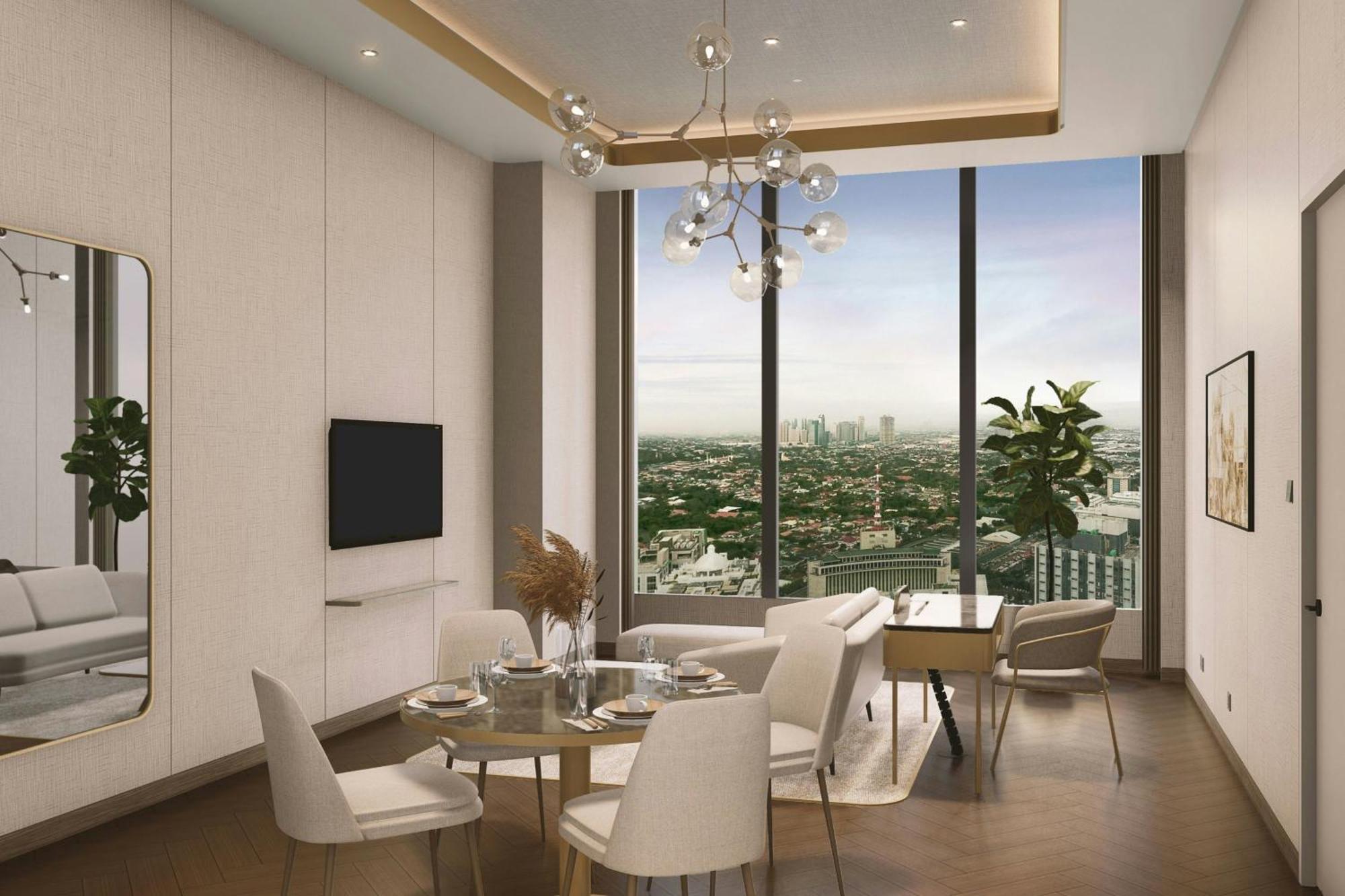 One-Bedroom Apartment with City View