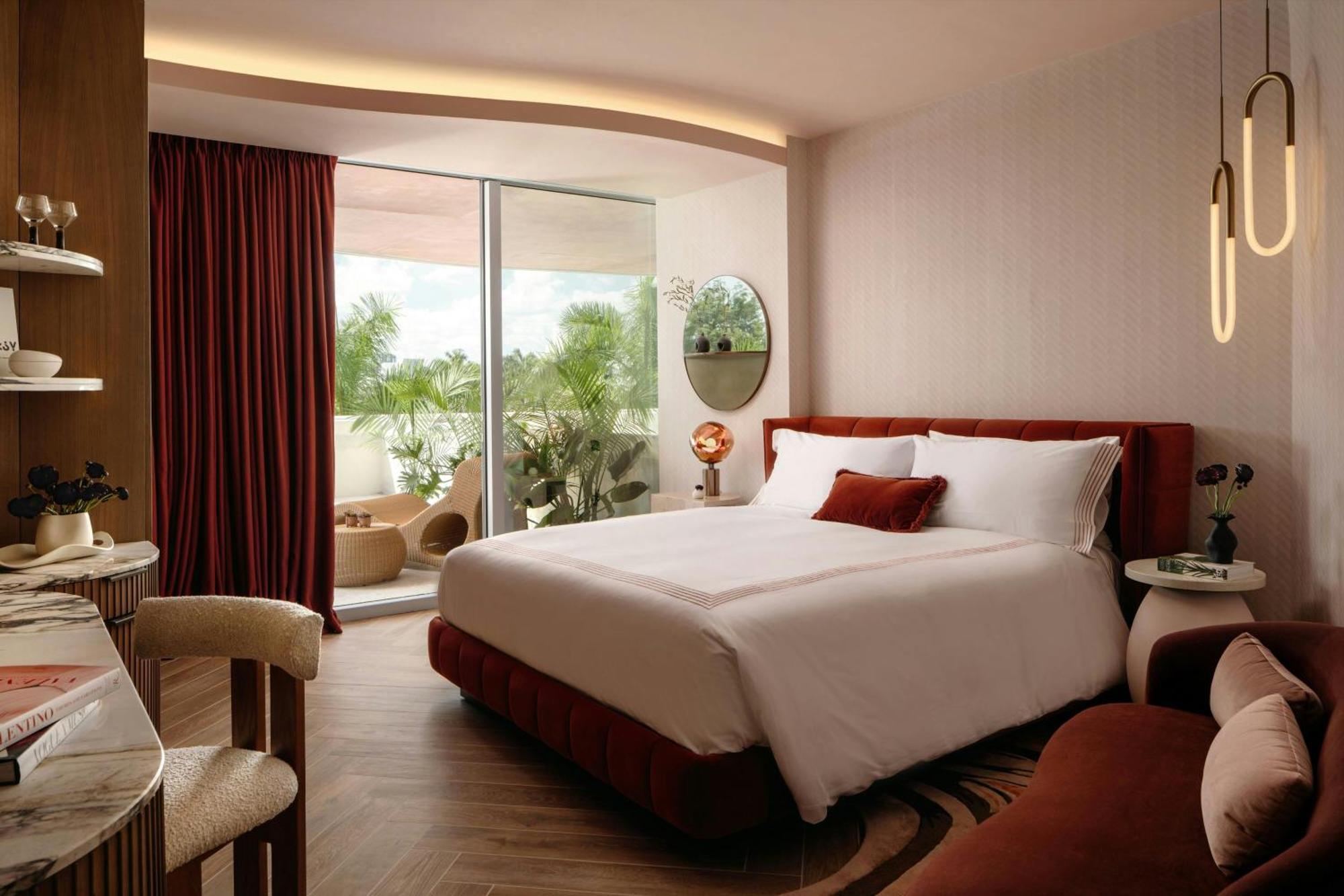 King Room with Terrace and Balcony - Garden View