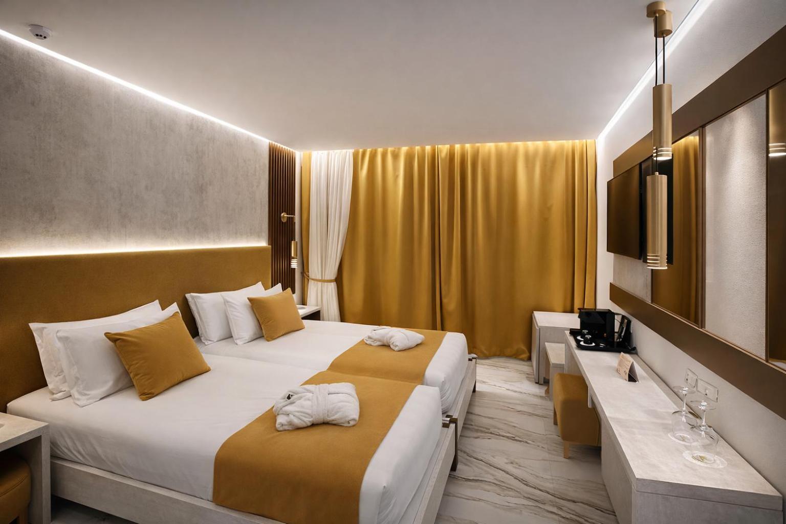 Double or Twin Room with City View