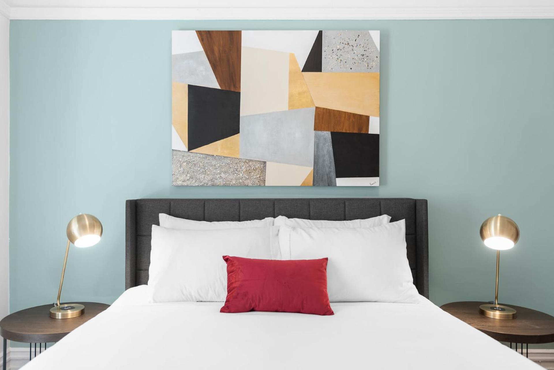 Queen Room Hearing Disability Access Self Check Virtual Front Desk
