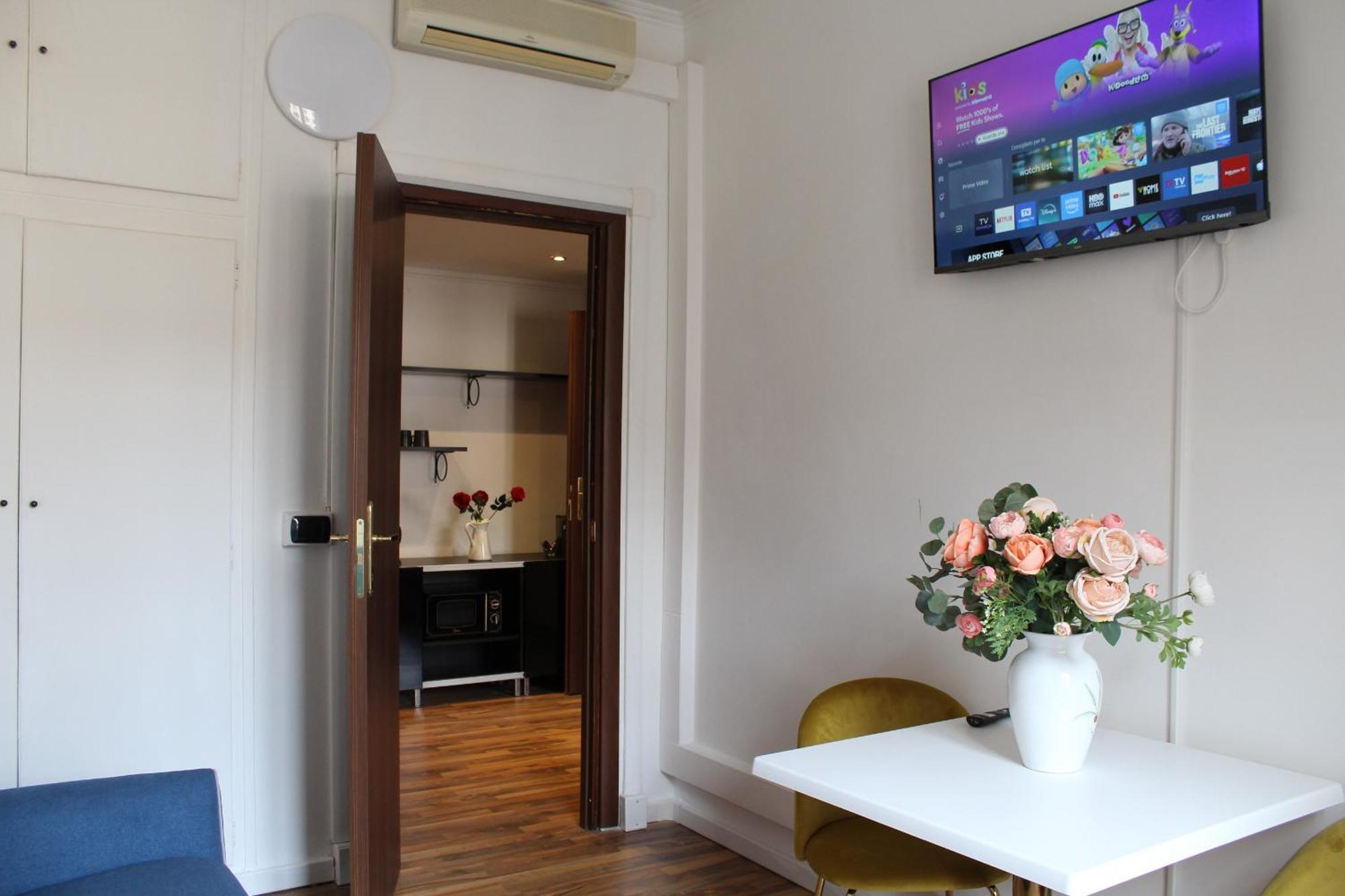 Studio with Balcony