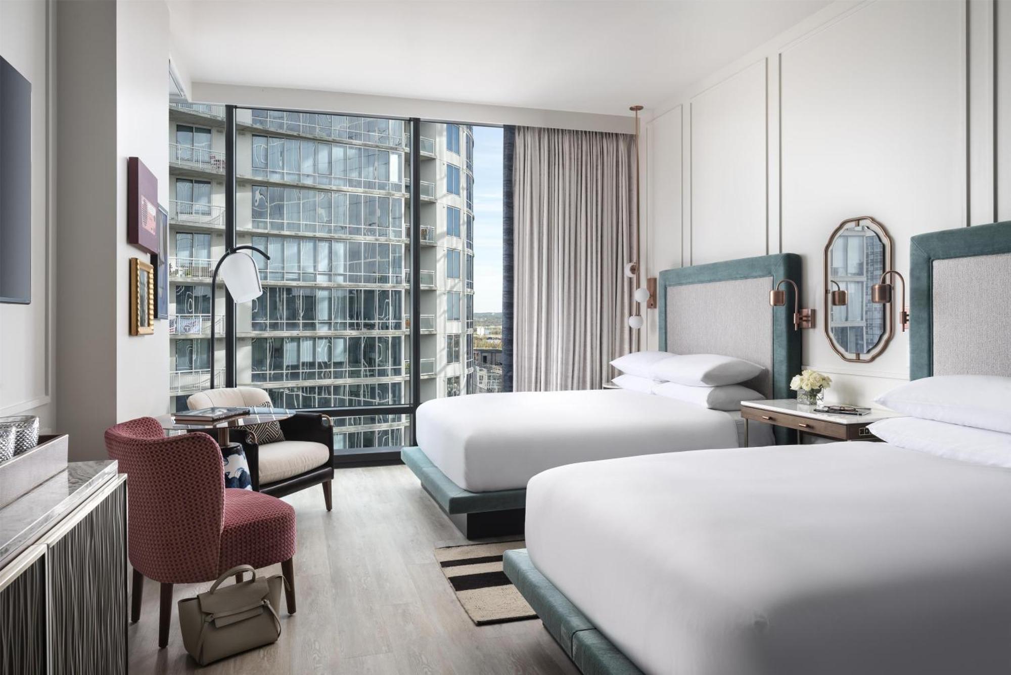 Queen Room Two Queen Beds City View