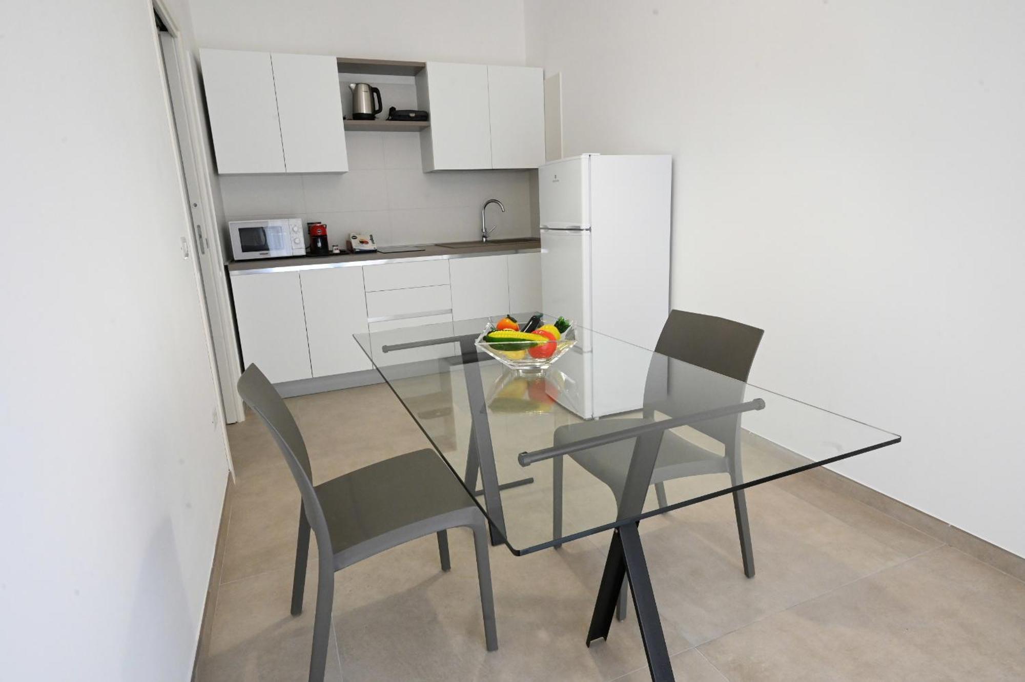 Deluxe One-Bedroom Apartment with City View