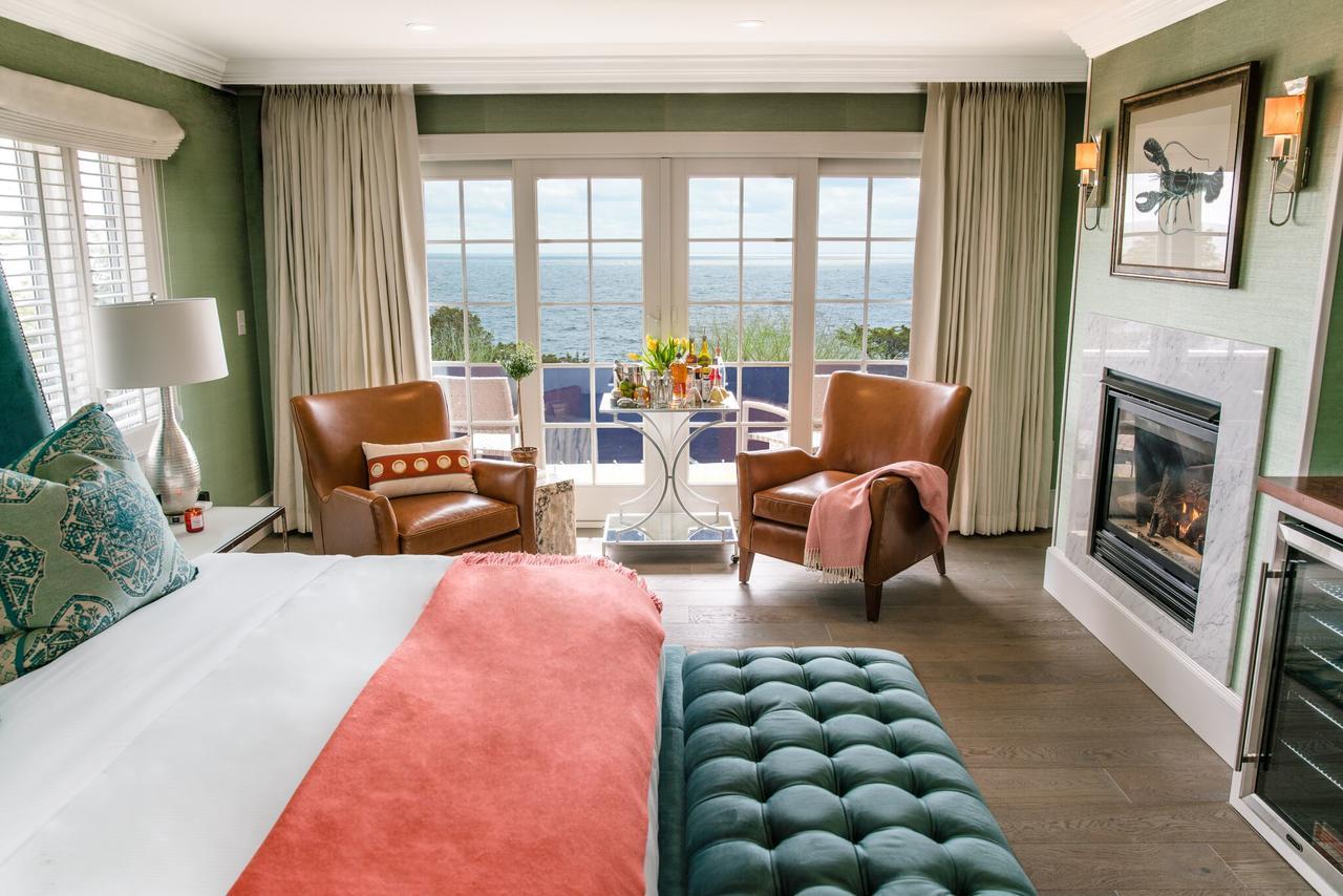 Ocean View Bungalow with Fireplace