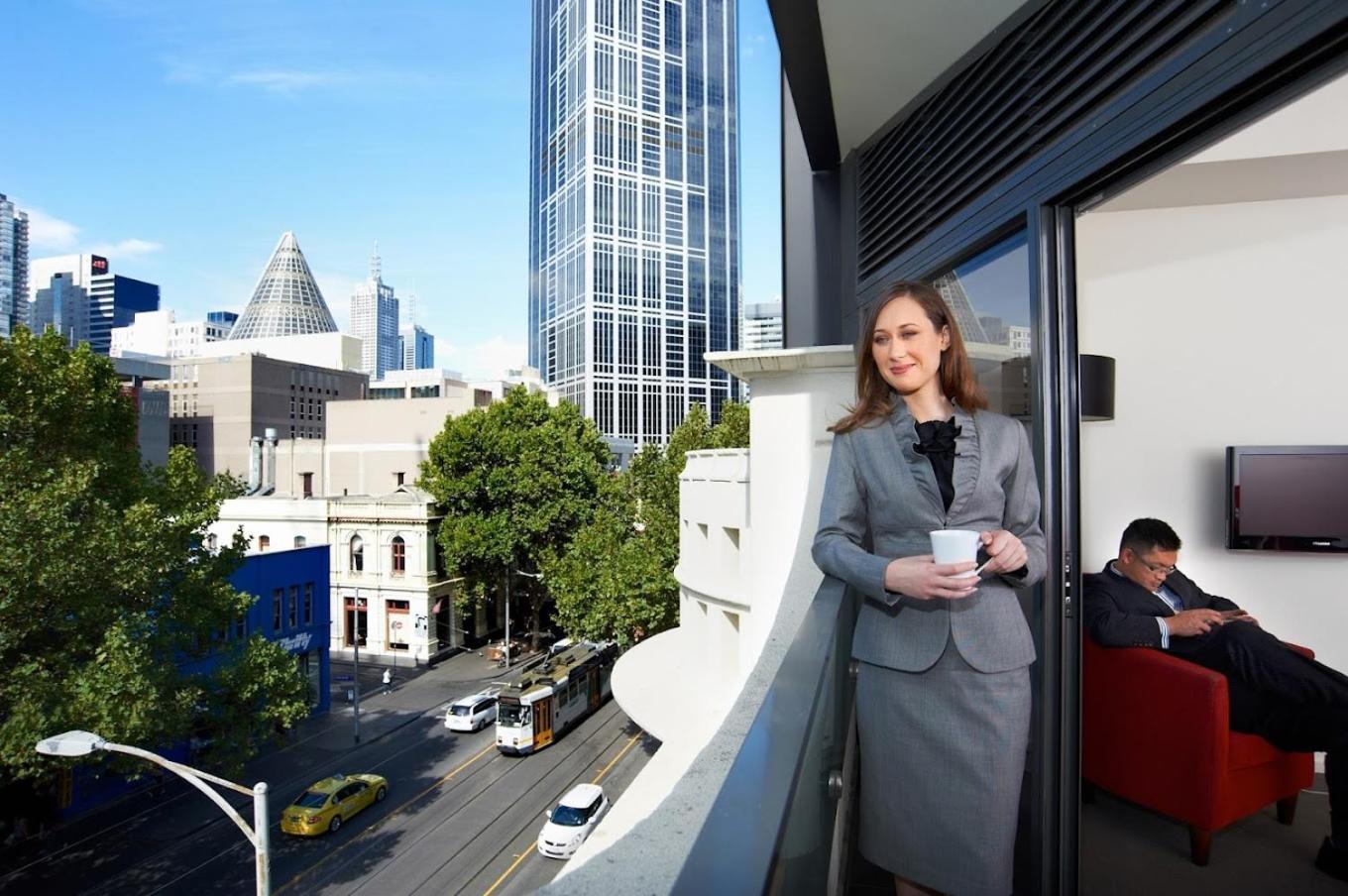 One Bedroom Apartments with Balcony and City View