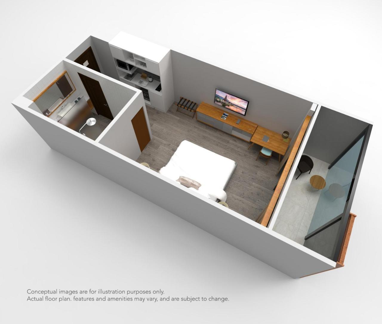Premier Studio Room with Fully Equipped Kitchenette