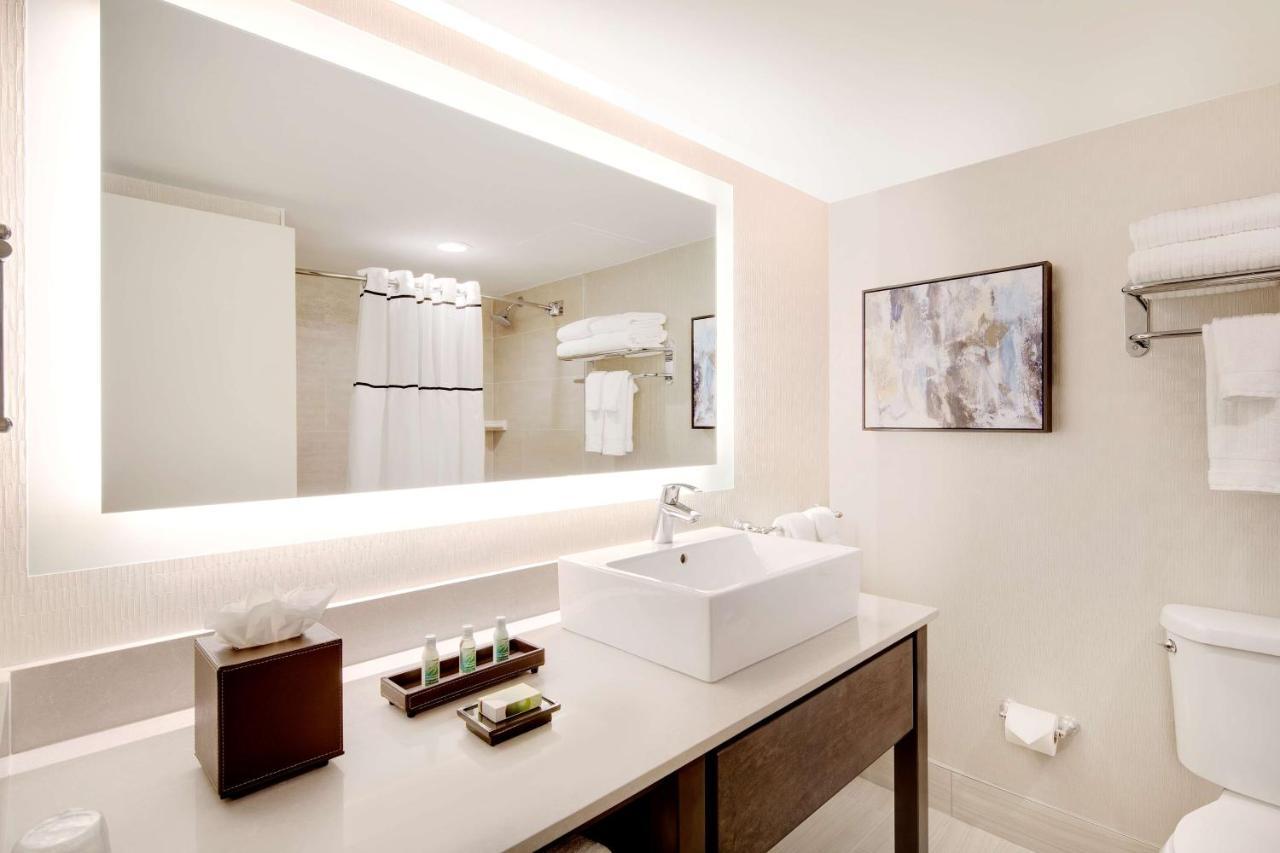 Queen Room with Two Queen Beds and Mobility Accessible Roll-In Shower - City View