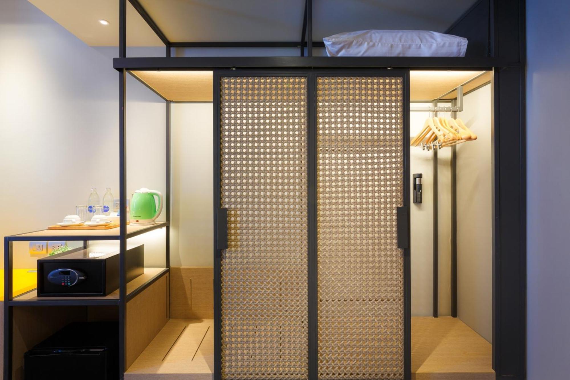 Family Room with One King Bed and One Bunk Bed
