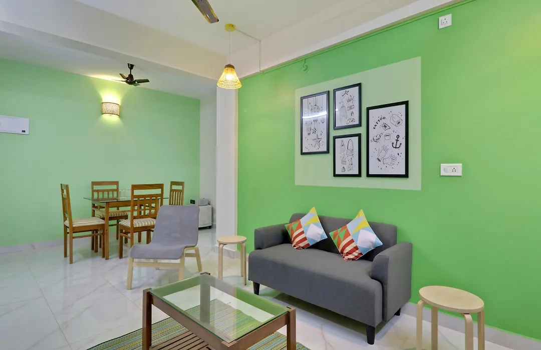 Luxury 2Bhk Apartment Near Calangute Baga Beach With Pool-1