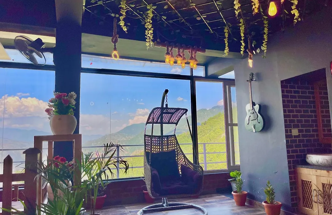 Hotel Pinerock & Cafe, Mussoorie - Mountain View Luxury Rooms With Open Rooftop Cafe-1