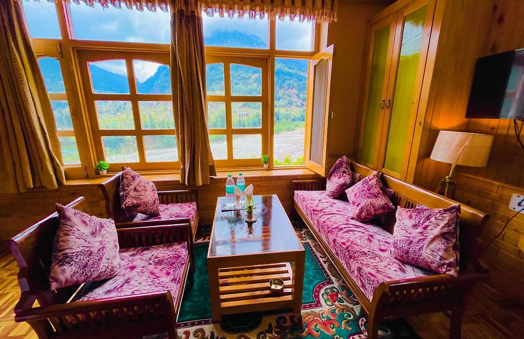 Hotel Hollywood Vibes #Riverview #Premium Rooms #Prime Location #Most Awarded #Parking #Top Rated #Open Terrace #Lawn #Best Selling Hotel In Manali-1
