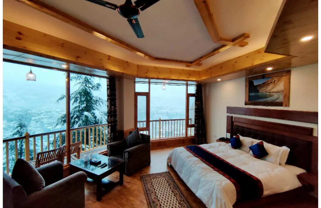 Manali Hotel T H E - B D - R E S O R T - Free Parking - Jungle Safari And Restaurant Facilities -Luxury & Spacious Room - Best Premium Hotel In Manali-1