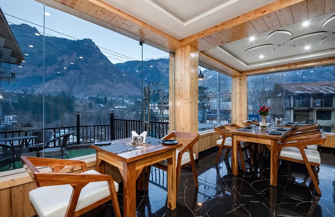 Evoque Hotel ! Near Mall Road Manali With Scenic River And Mountain Views ! Free Parking & Wifi ! Rooftop Bonfire, Music, And Honeymoon Special Rooms And Packages!-1