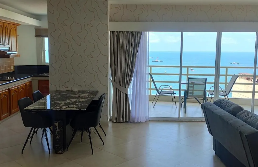 Pattaya Beach View Talay 6 By Aegean Suite Condo-1