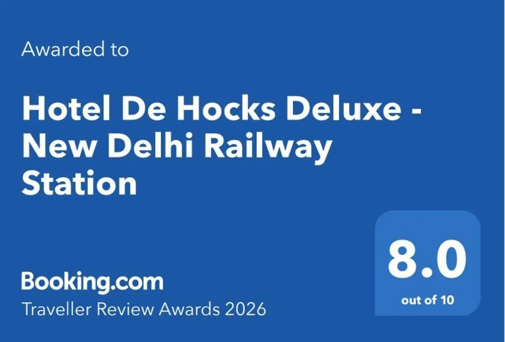 Hotel De Hocks Deluxe - New Delhi Railway Station-1